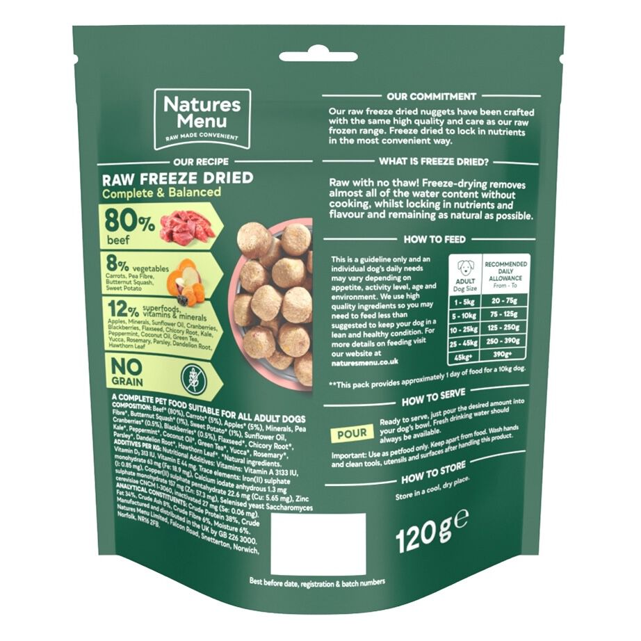 Natures Menu Freeze Dried