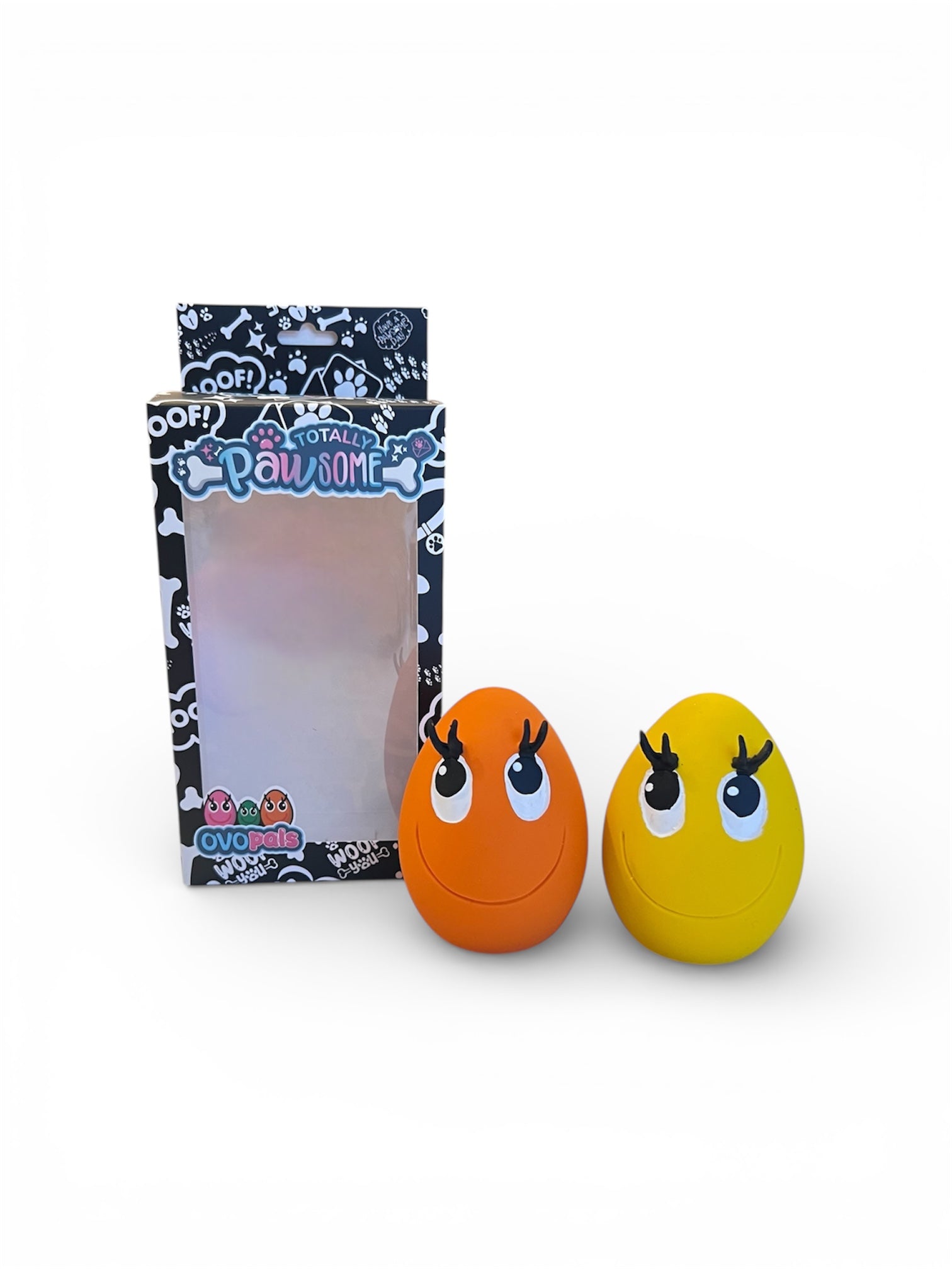 OVO Egg Medium Yellow & Orange Two Egg Set