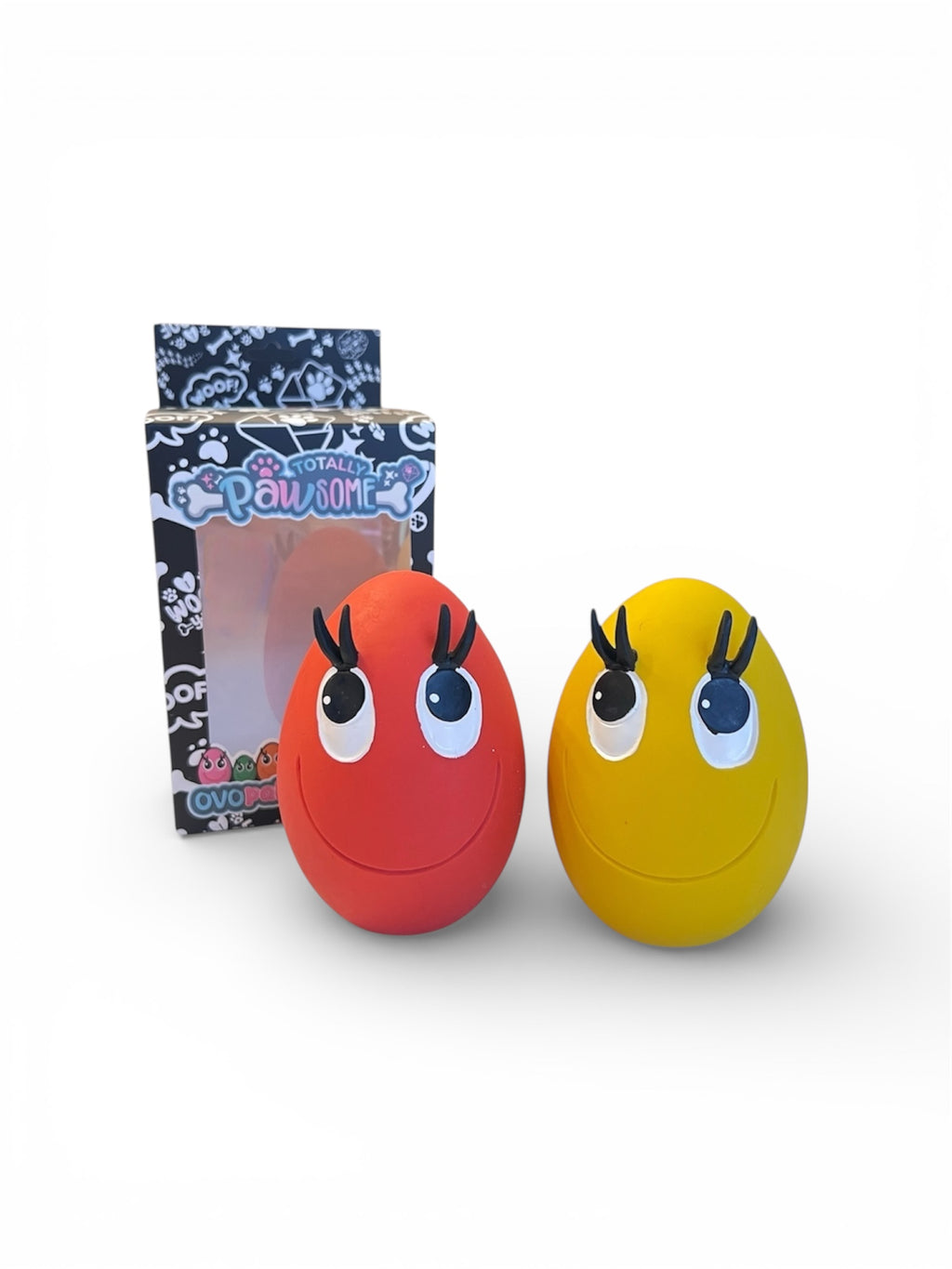 OVO Egg - Yellow & Red - Large Two Egg Set