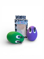 OVO Egg - Green & Purple - Large Two Egg Set