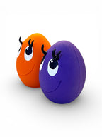 OVO Egg Orange & Purple (Medium 2 egg Set)