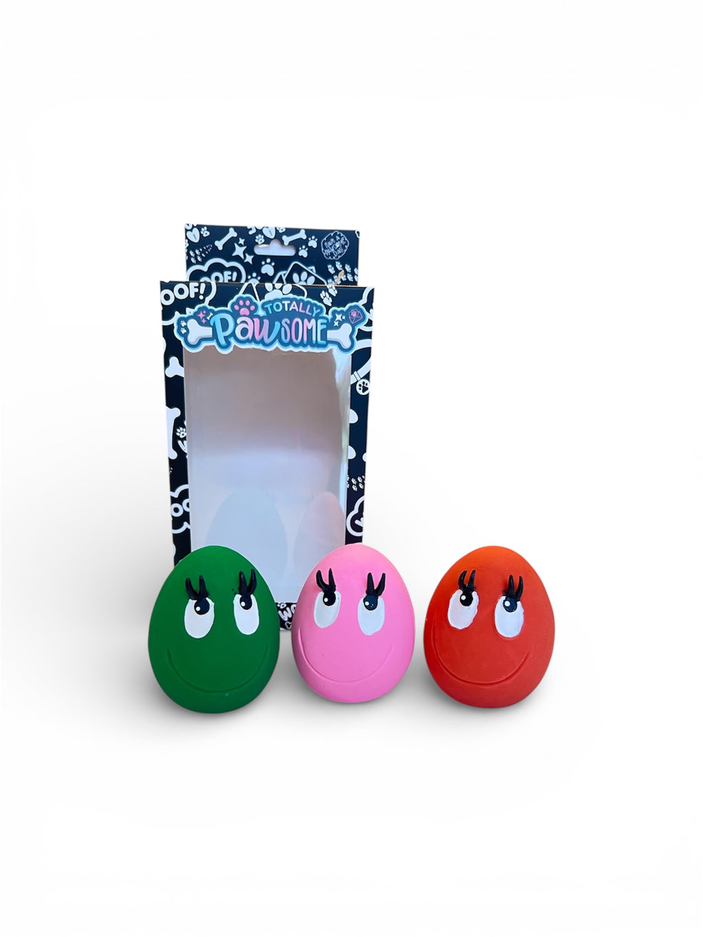OVO Egg (Small) - 3 Pack (Pink, Red & Green)