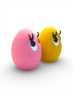OVO Egg Pink & Yellow Medium Two Egg Set