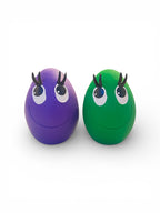 OVO Egg - Green & Purple - Large Two Egg Set