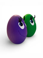 OVO Egg - Green & Purple - Large Two Egg Set