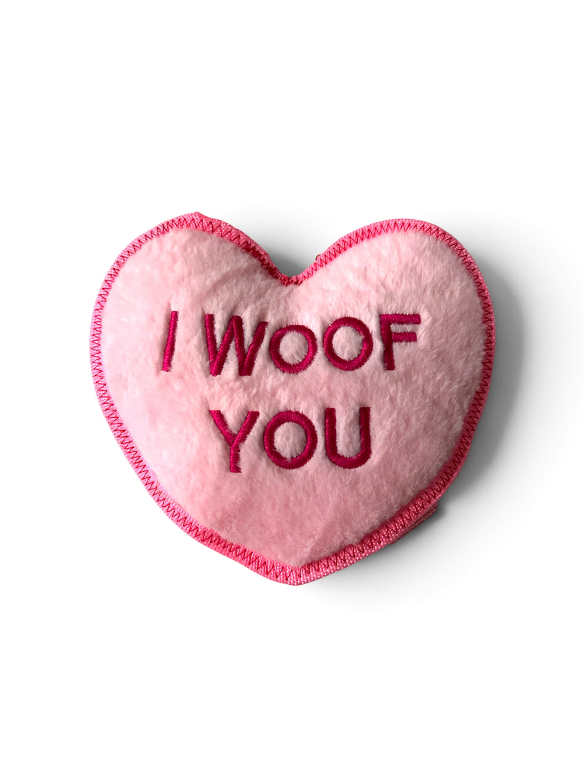 I Woof You Squeaky Dog Toy
