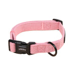 Pink Tweed Dog Collar 