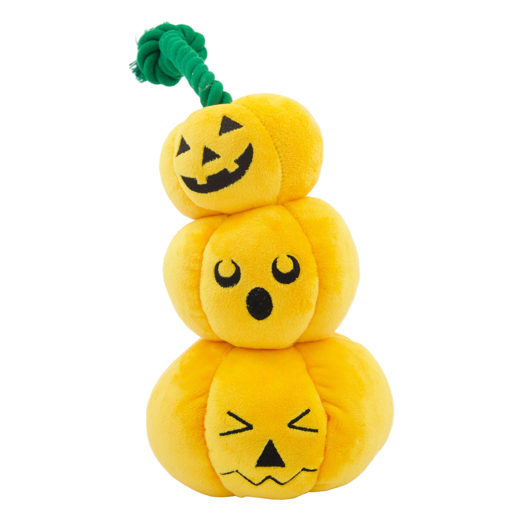 Halloween Pumpkin Stack Rope Dog Toy