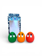 OVO Egg (Small) - 3 Pack (Red, Orange & Green)