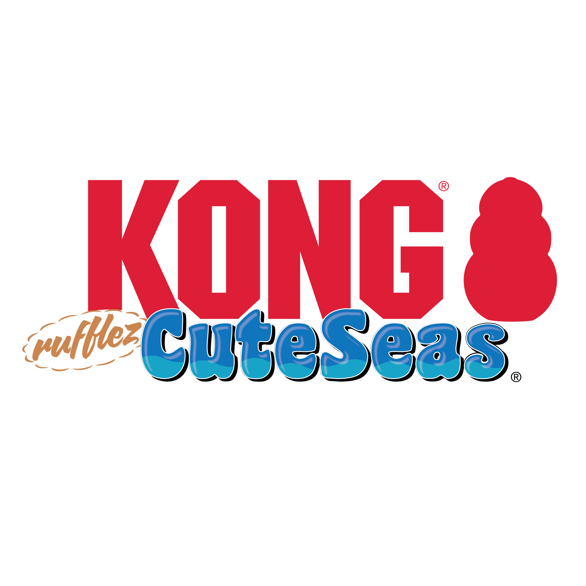 Kong Rufflez Cuteseas Crab Dog Toy