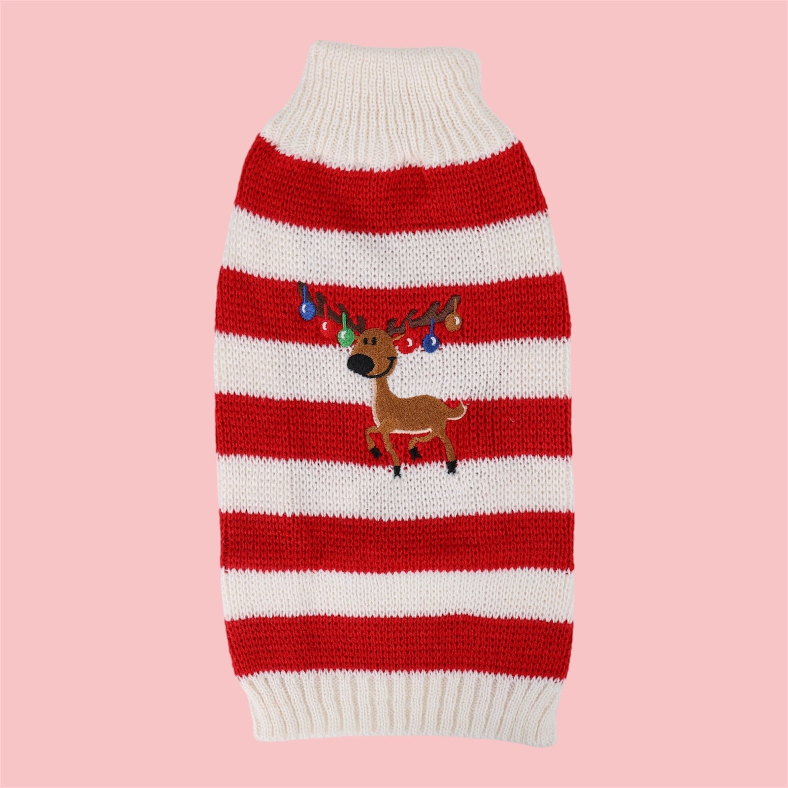 Christmas Rudolph Knitted Jumper - Totally Pawsome