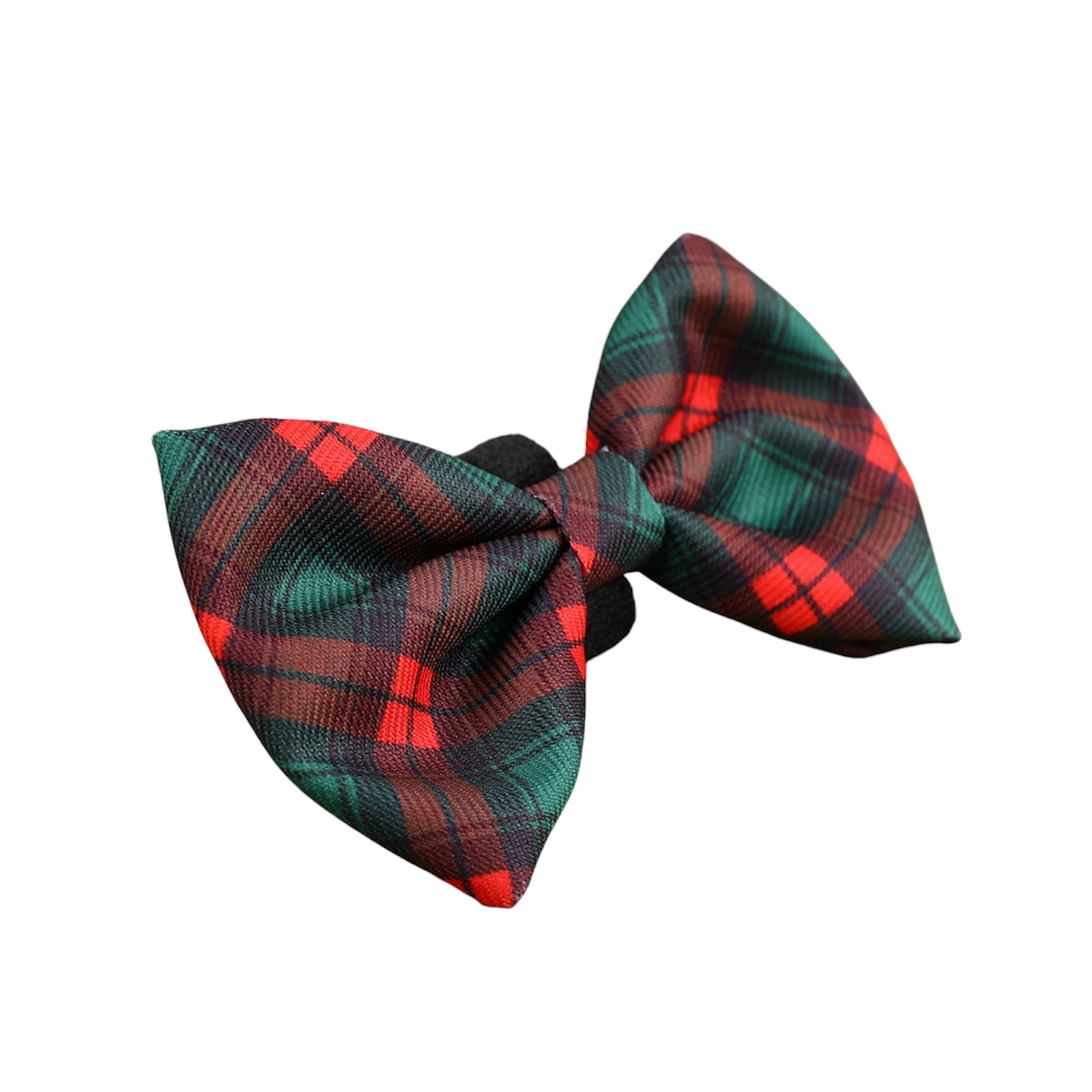 Red Green Tartan Bowtie  - Totally Pawsome