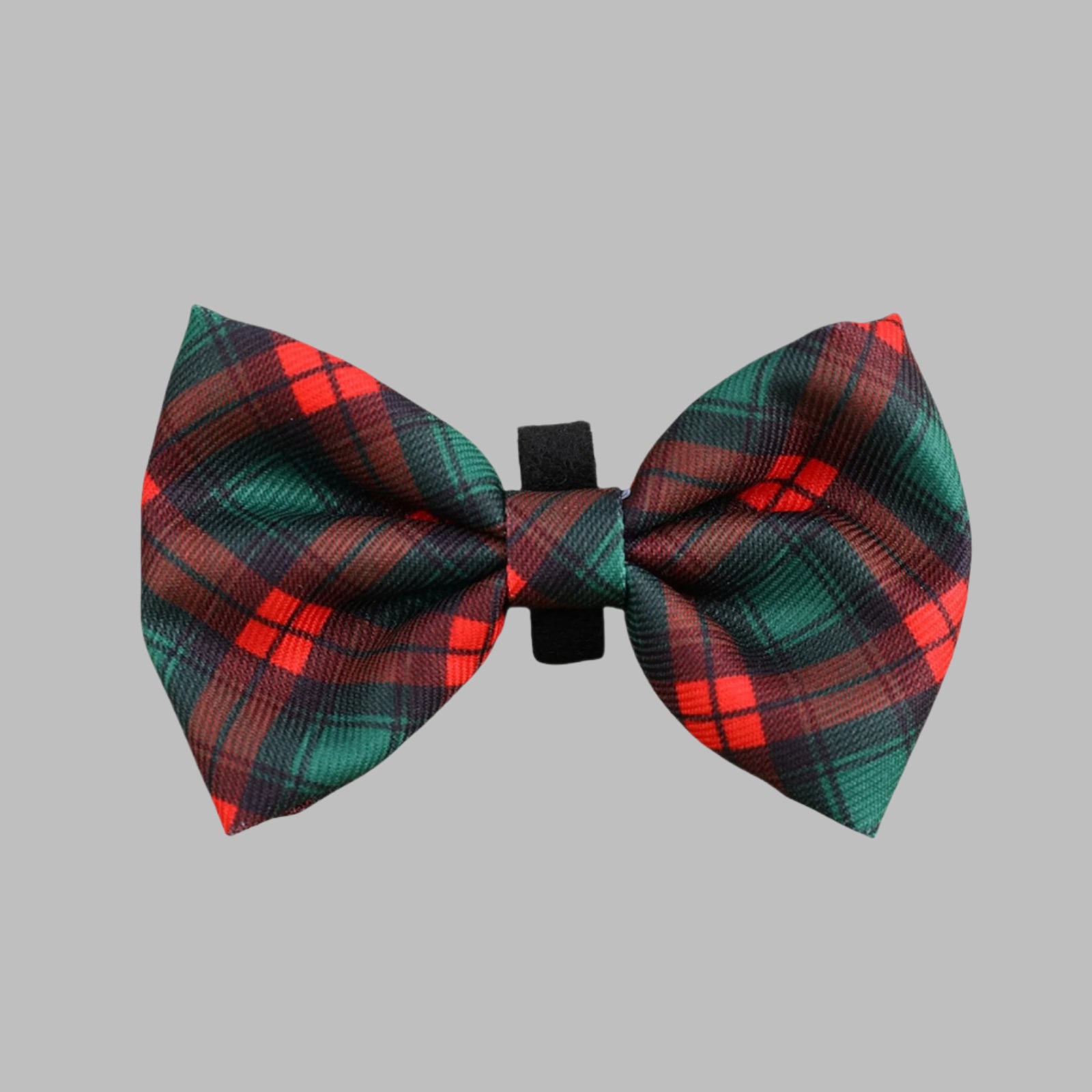 Red Tartan Dog Bow Tie