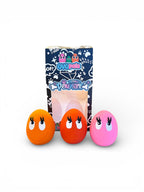OVO Egg (Small) - 3 Pack (Pink, Red & Orange)