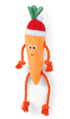 Santa Carrot Rope Legs - Totally Pawsome