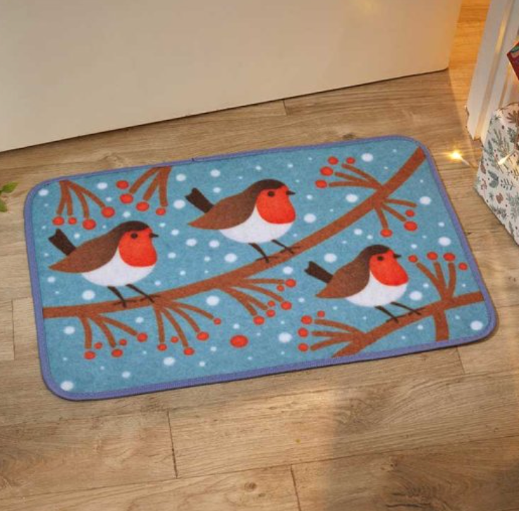 Season's Tweetings - Christmas Mat