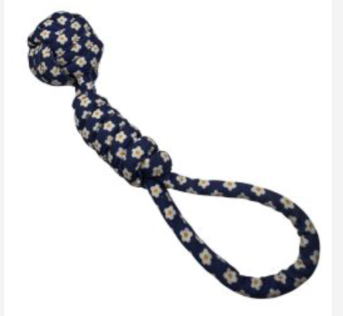 Cotton Knotted Ball & Throw Dog Toy