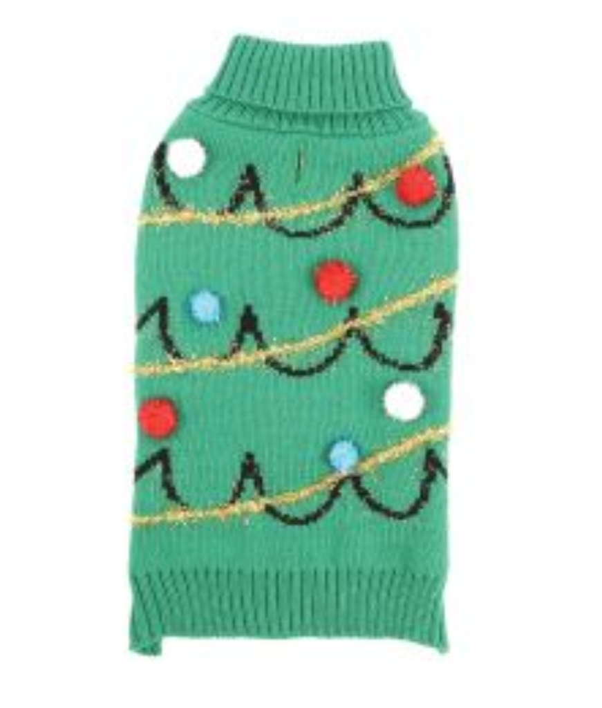 Christmas Tree Jumper - For Dogs & Puppies
