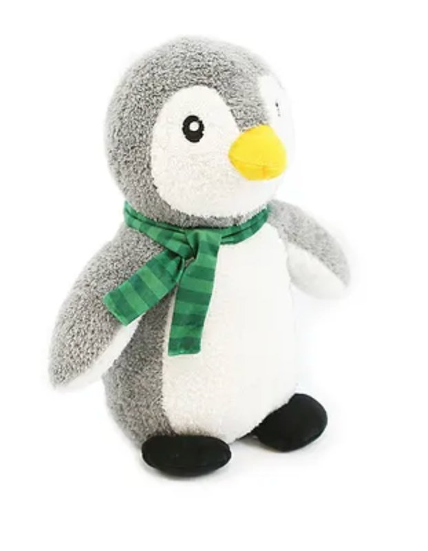 Christmas Pebble Penguin Dog Toy