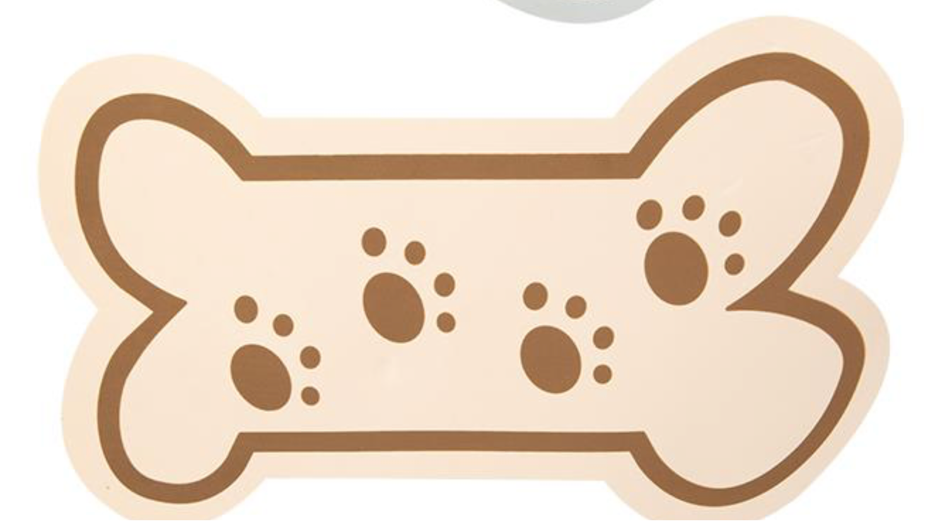 Assorted Dog Bowl Mats