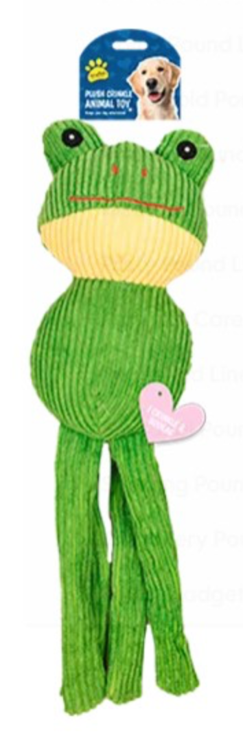 Plush Animal Crinkle Toy