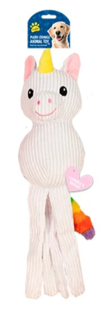 Plush Animal Crinkle Toy