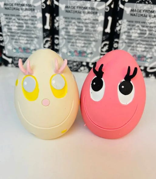 OVO Egg Pink & White Spots Medium Two Egg Set