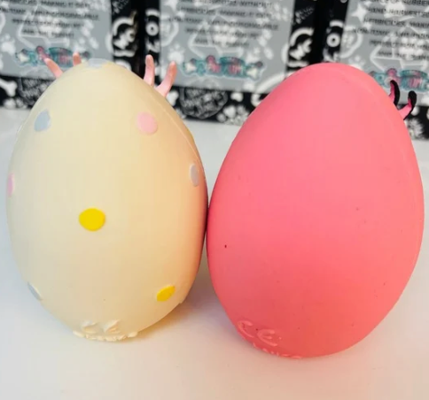 OVO Egg Pink & White Spots Medium Two Egg Set