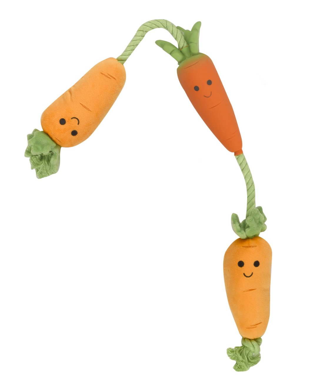 Zoon Tugga Carrots Dog Toy