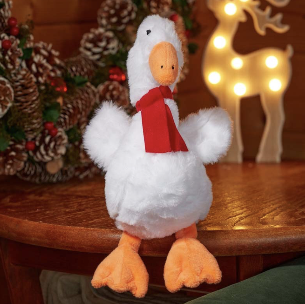 Zoon Gander Goose Christmas Toy