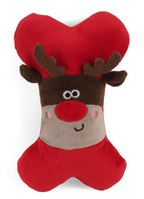 Zoon Squeaky Bone Christmas Toy