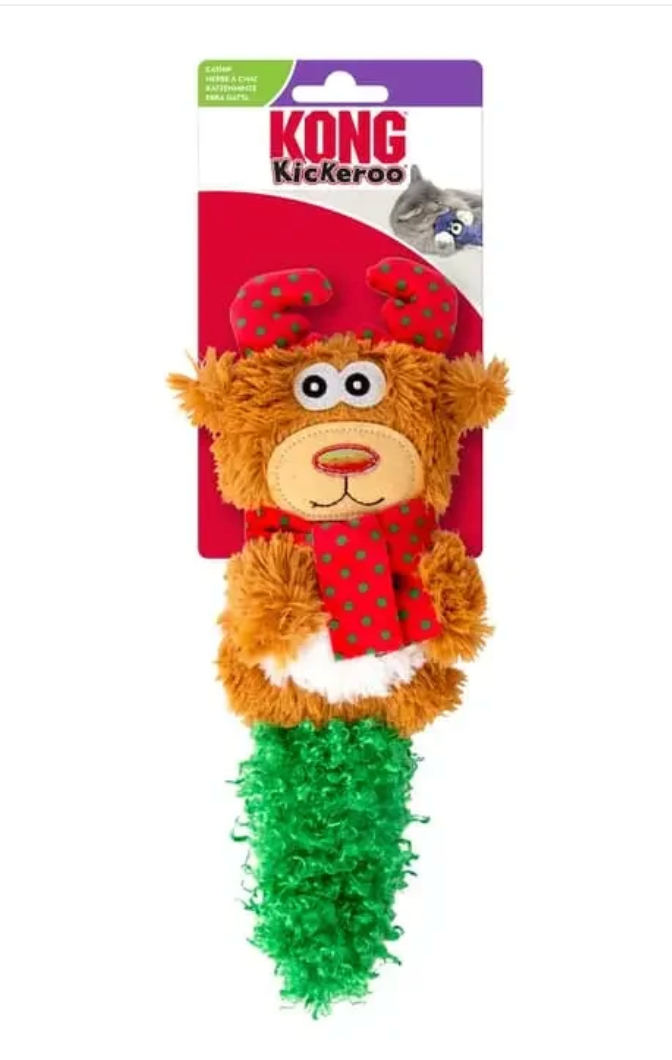 KONG Christmas Kickeroo Cat Toys