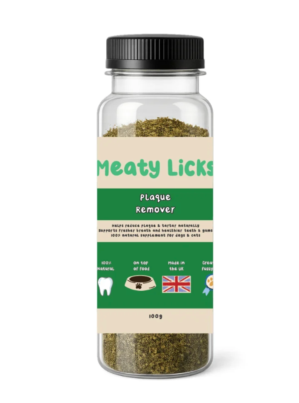 Meaty Licks Plaque Remover - For Dogs & Cats
