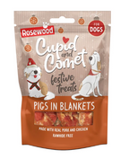 Rosewood Christmas Pigs in Blankets Dog Treats