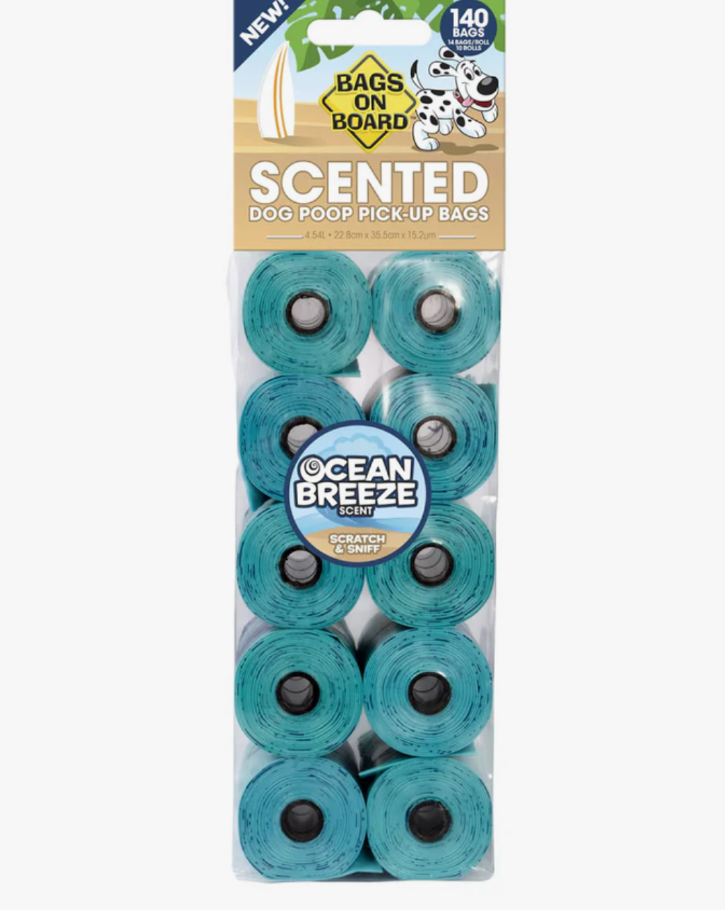 Bags On Board - 140 pack of Poop Bags