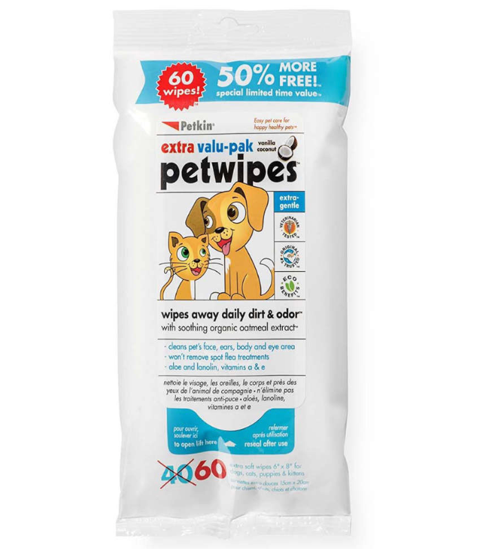 Petkin Valu-pak Wipes