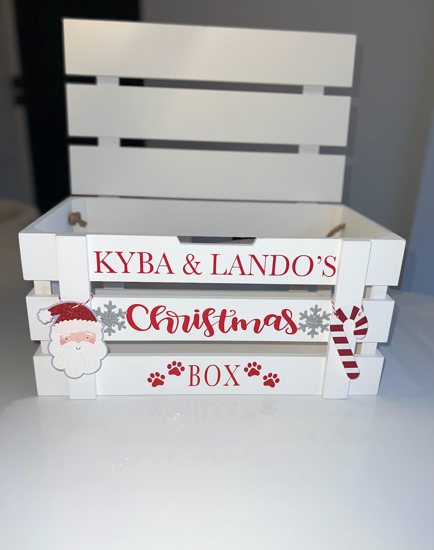 Christmas Personalised Dog Box