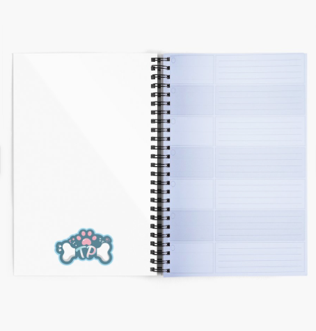 Totally Pawsome NotePad, Planners & Pen