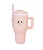 Squeaky Plush Poochy Flask - Dog Toy