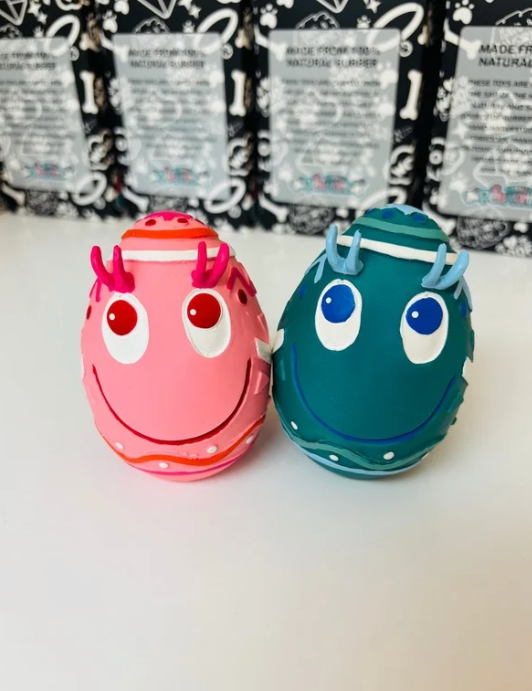 OVO Egg Pink & Teal Medium Two Egg Set
