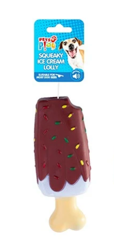 Squeaky Delicious Ice Lollies - Dog Toy