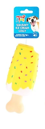 Squeaky Delicious Ice Lollies - Dog Toy