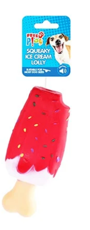 Squeaky Delicious Ice Lollies - Dog Toy