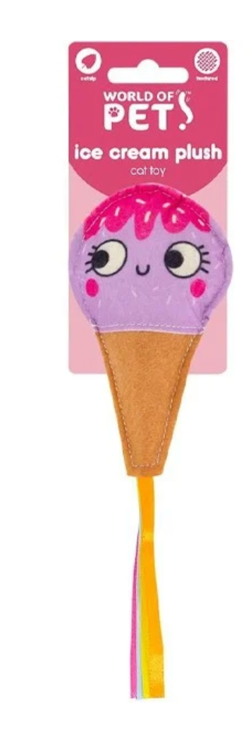 Catnip Ice Cream Cat Toy