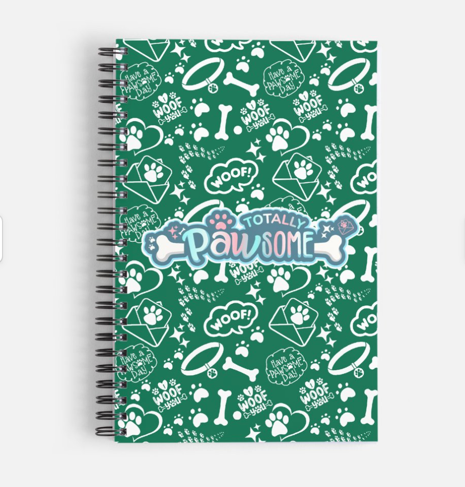 Totally Pawsome NotePad, Planners & Pen