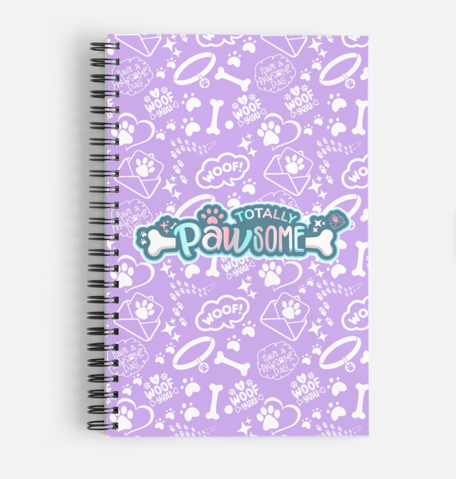 Totally Pawsome NotePad, Planners & Pen
