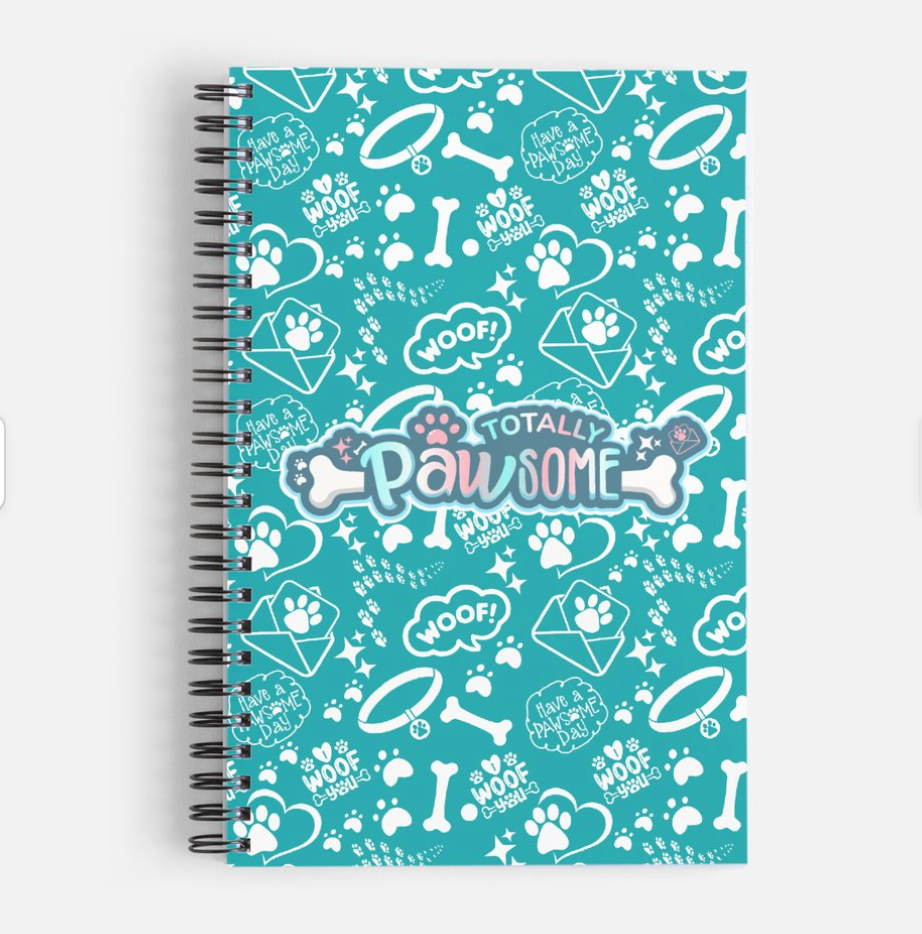 Totally Pawsome NotePad, Planners & Pen