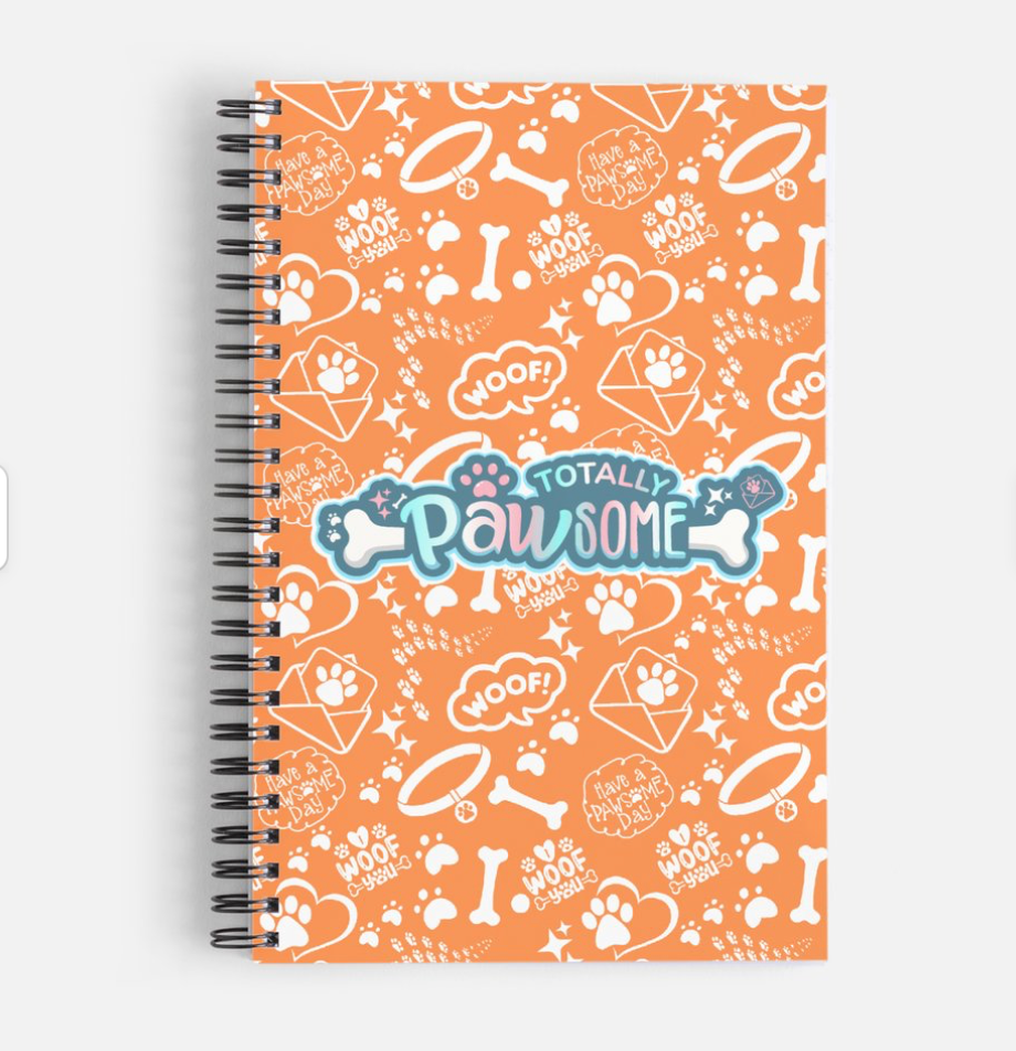 Totally Pawsome NotePad, Planners & Pen