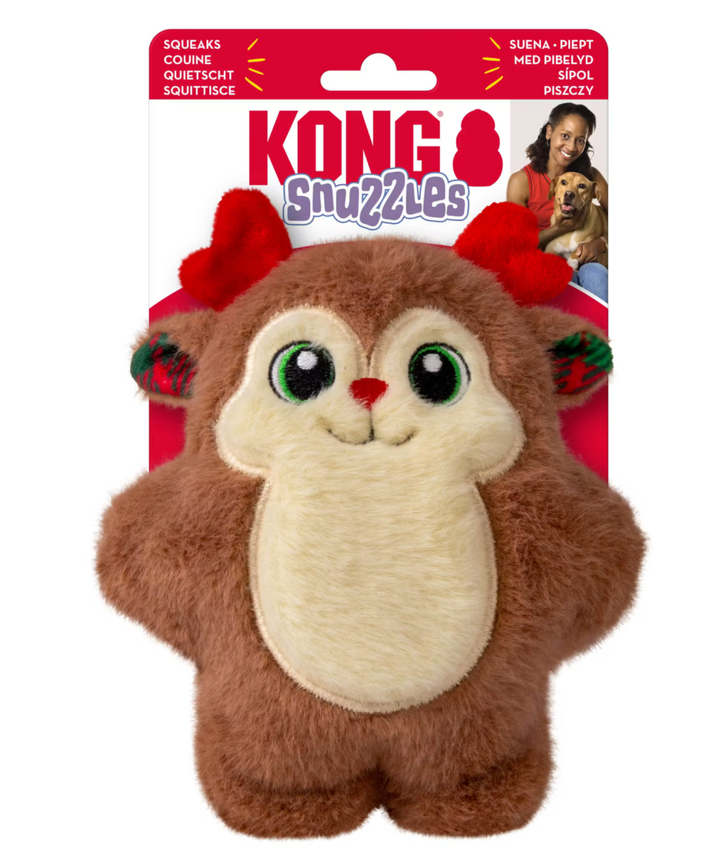 KONG Snuzzles Reindeer Dog Toy
