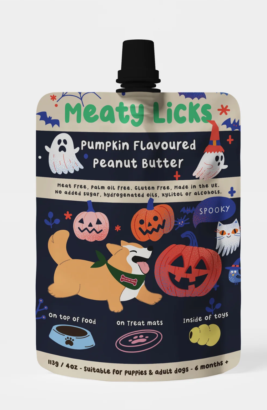 Meaty Licks Peanut Butter Flavours